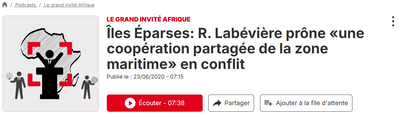 R. Labévière Podcast sur rfi