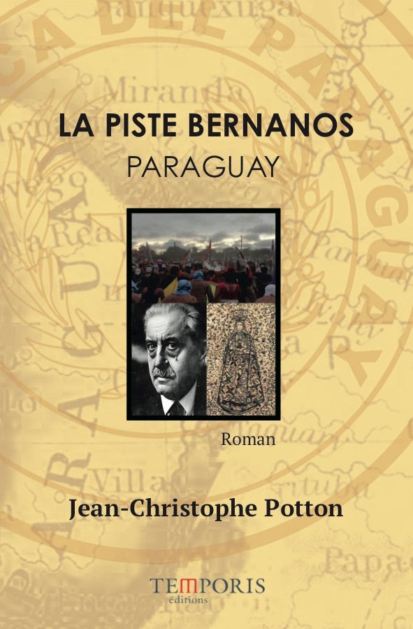 couverture du livre La Piste Bernanos de Jean-Christophe Potton, Editions Temporis