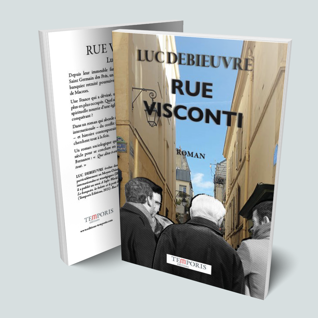 Visuel de la couverture du livre Rue Visconti de Luc Debieuvre, Editions Temporis
